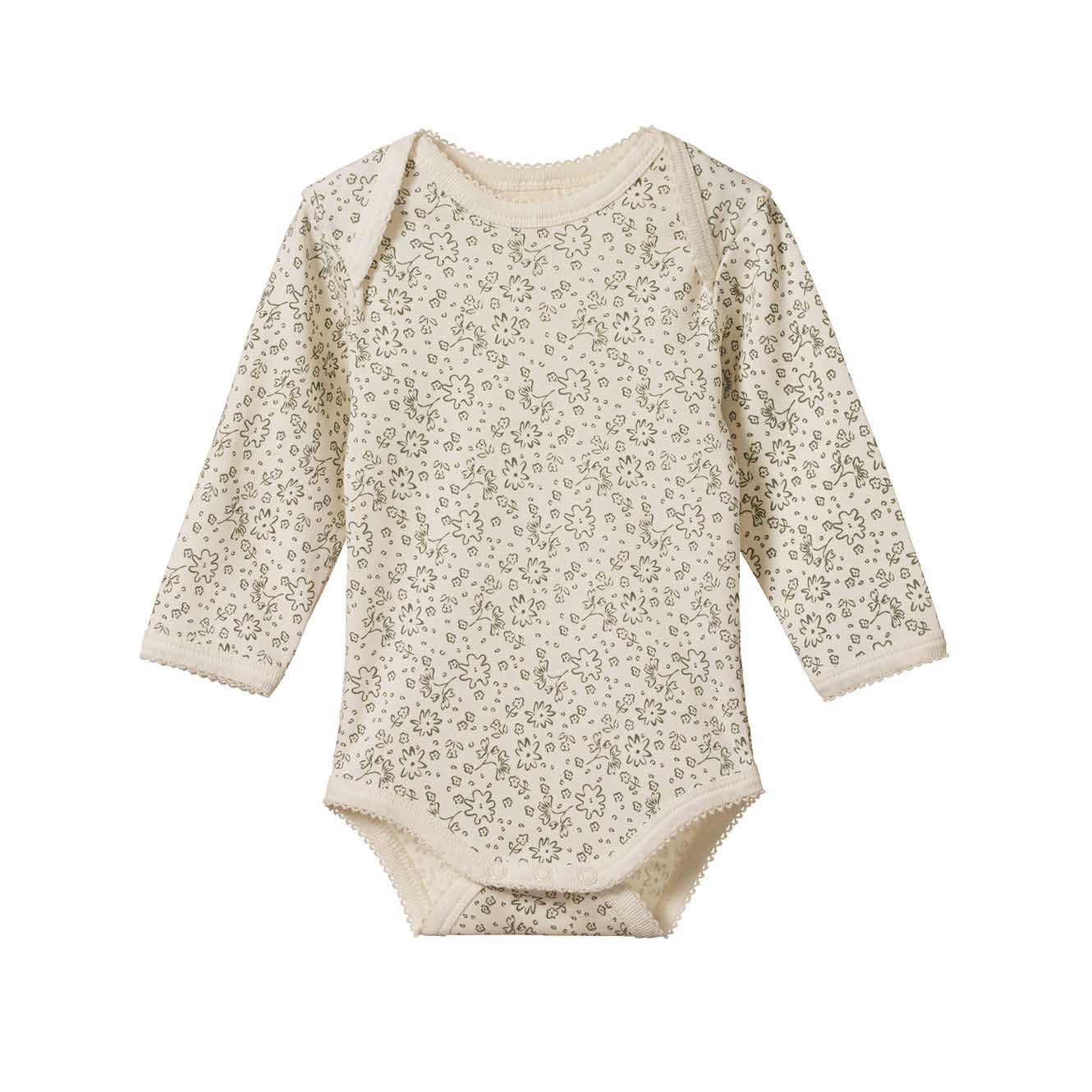 Nature Baby Long Sleeve Bodysuit